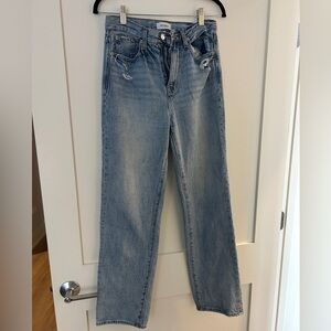 Pistola Straight Leg Jeans in Light Blue Wash